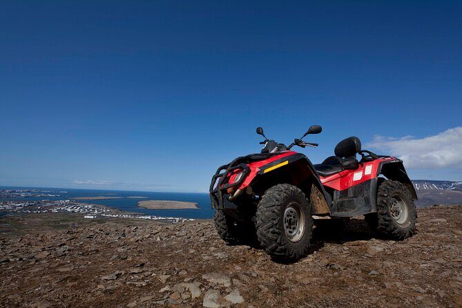 1 Hour ATV Quad Tour : Pick up from Reykjavik (2 persons per ATV) - The 1-Hour ATV Ride to Hafravatn and Reykjavik Peak