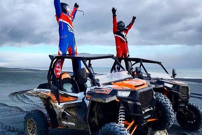 2-Hour Black Sand Beach Buggy Tour from Hella - The ride toward the beach: river trails, detours, and photo stops