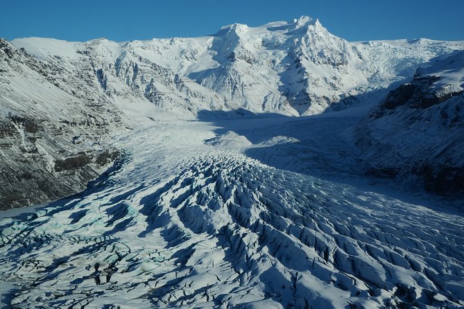 Airplane Flight over Vatnajökull Volcanic Eruption Sites - When Iceland weather changes the plan, you still get something