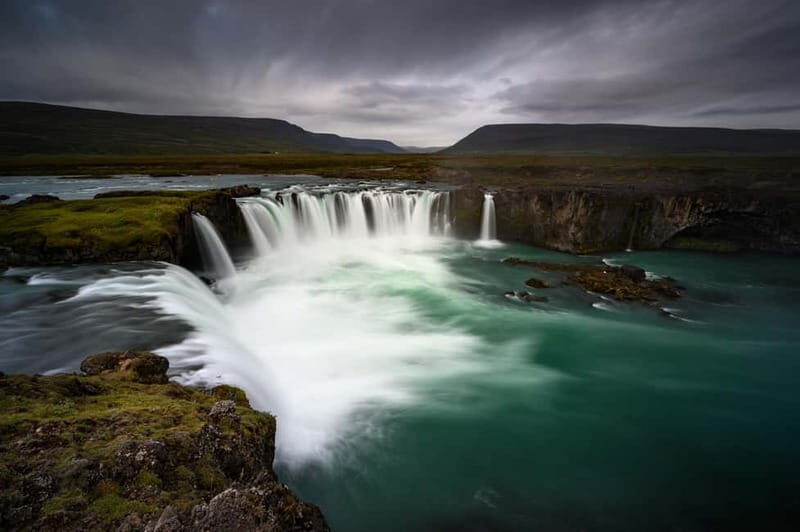 Akureyri Port: Godafoss Waterfall Guided Tour with Pickup - Pickup at the Akureyri Harbor: finding the right bus
