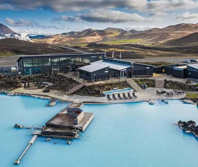 Akureyri Port: Myvatn Nature Baths & Godafoss Waterfall Tour - Lake Mývatn’s Volcanic Ground: Pseudo-Craters and Other Weird Details