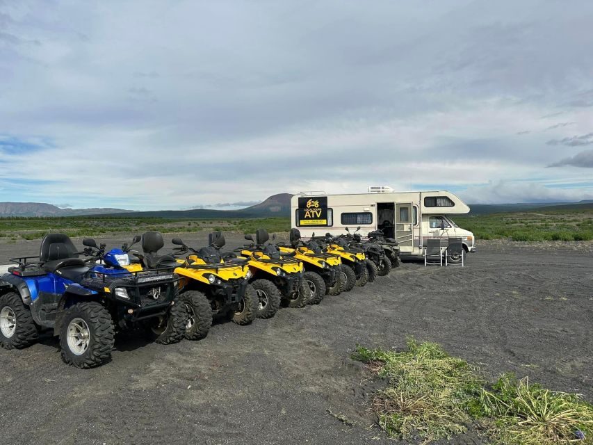 ATV guided trip close to dettifoss iceland - Wildlife viewing on the glacier river Jökulsá á Fjöllum