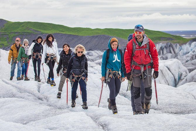 Blue Ice Discovery – Guided Glacier Hike from Skaftafell - The bus ride and the quick practice walk on ice