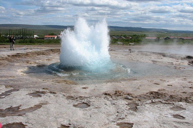 Day Trip to the Golden Circle and Blue Lagoon from Reykjavik - Nesjavellir geothermal region: warming up before the big sights