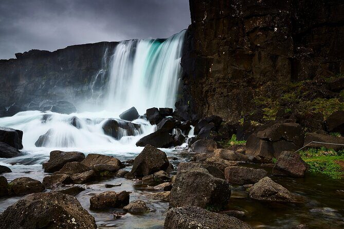 Day Trip to the Golden Circle and Hot spring Geyser by 4WD Jeep from Reykjavik - Gullfoss waterfall: walking angles, not just one iconic view