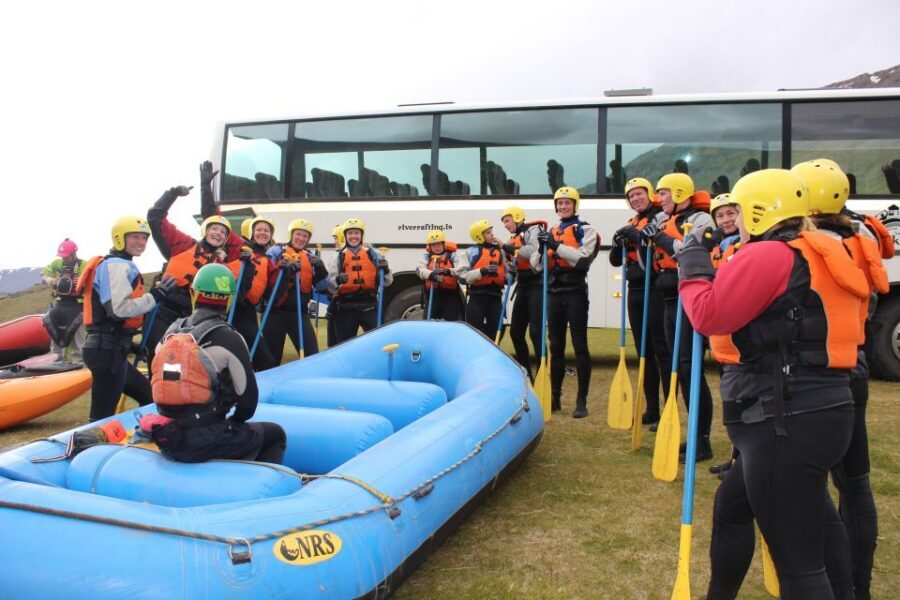 East Glacial River Extreme Rafting - 16 km through the East Glacial canyon: rapids with names