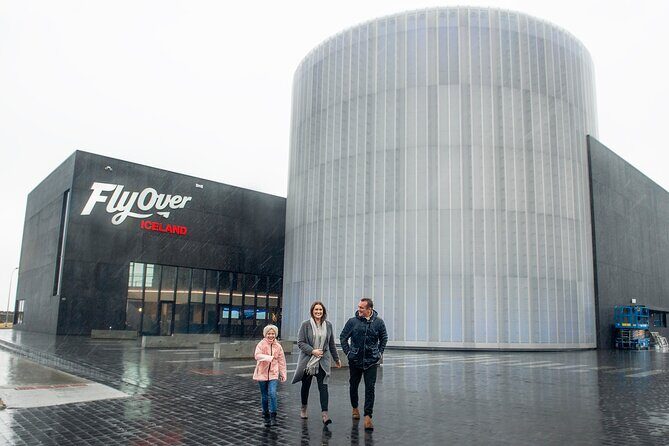 FlyOver Iceland Admission Ticket - The pre-show, Kaffi Grandi, and the 180-degree flight ride