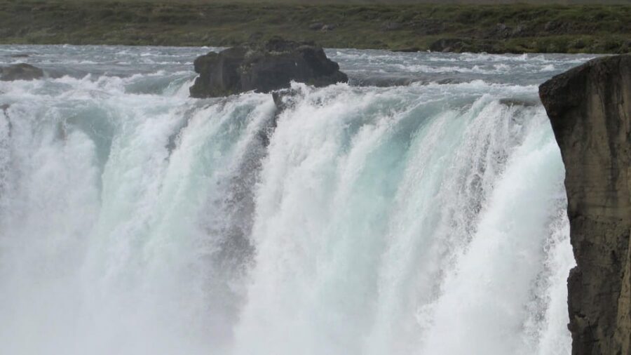 From Akureyri: Diamond Circle Tour with Waterfalls - Goðafoss Waterfall: The Day Opens With Classic Power