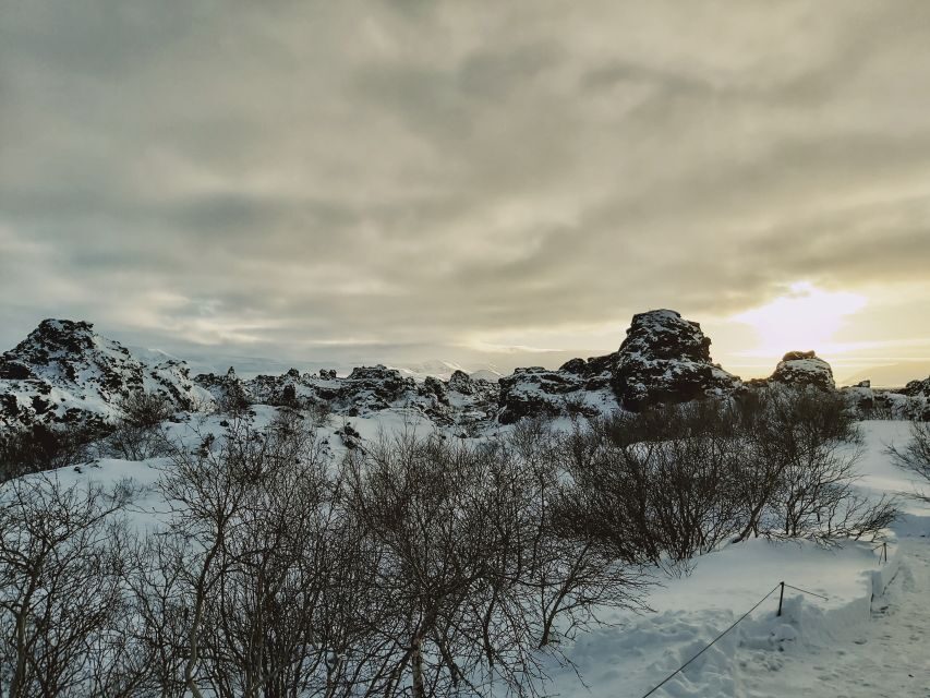 From Akureyri: Godafoss and Lake Myvatn - Dimmuborgir’s lava formations: the guided walk that makes it real