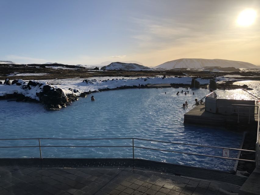 From Akureyri: Lake Mývatn and Godafoss Cruise Ship Day-Trip - Námaskarð geothermal area: steam vents, mud pools, and the smell factor