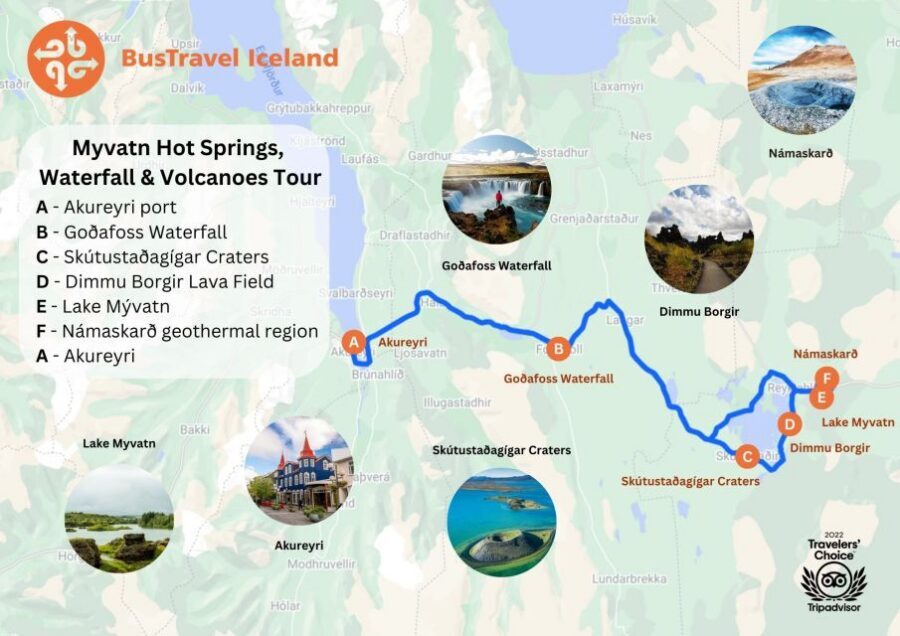 From Akureyri: Myvatn Lake, Craters, & Waterfall Tour - From Akureyri in Six Hours: What This Day Trip Really Does
