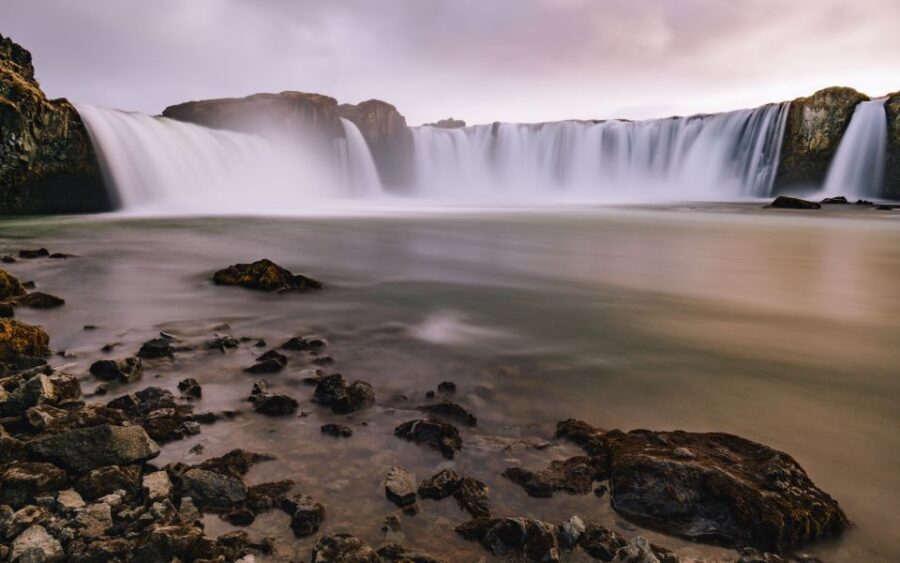 From Akureyri: Myvatn Lake, Craters, & Waterfall Tour - Dimmuborgir’s “Dark Castle” Lava Fields: Spooky Rock Shapes and Easy Footing