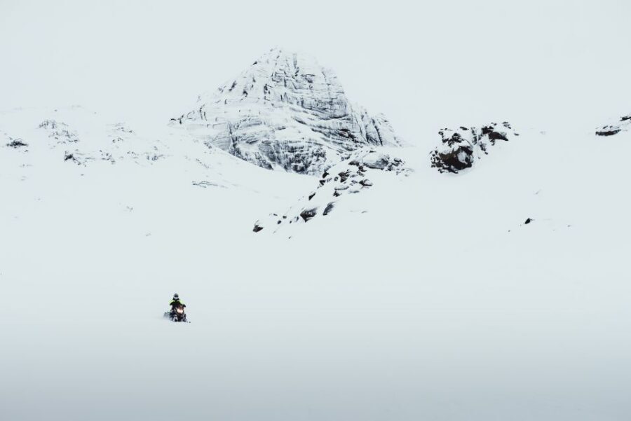 From Gullfoss: Glacier Rush on Langjökull Glacier - Mountaineers Geldingafell Basecamp: gear up, then go