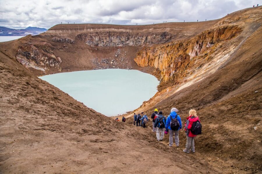 From Mývatn Lake: Askja Volcano & Wilderness Super Jeep Tour - Reaching Askja Caldera: The 1875 Eruption Story You Can See
