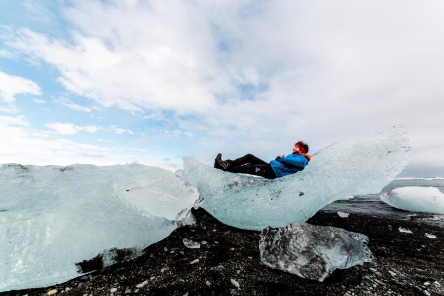 From Reykjavík: 2-Day South Coast Adventure - Jökulsárlón lagoon: icebergs and shoreline views
