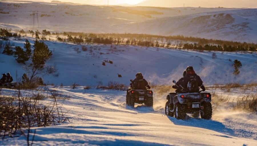 From Reykjavik: ATV Ride and Blue Lagoon Tour with Transfer - Reykjavik Peak to Hafrawater Lake: What the ATV Hour Feels Like