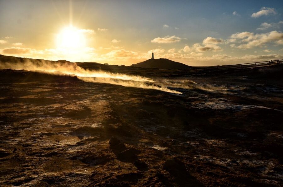 From Reykjavik: Reykjanes Geopark Tour & Airport Transfer - Krysuvík–Seltun hot springs: the walk that makes Reykjanes feel real
