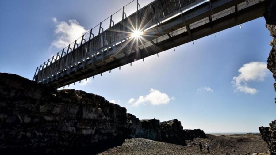 From Reykjavik: Reykjanes Geopark Tour & Airport Transfer - Reykjanesviti lighthouse and the coastal bird cliffs