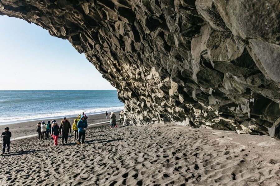 From Reykjavik: South Coast & Glacier Hike - Reynisfjara Black Sand Beach, Basalt Columns, and Sneaker-Wave Reality
