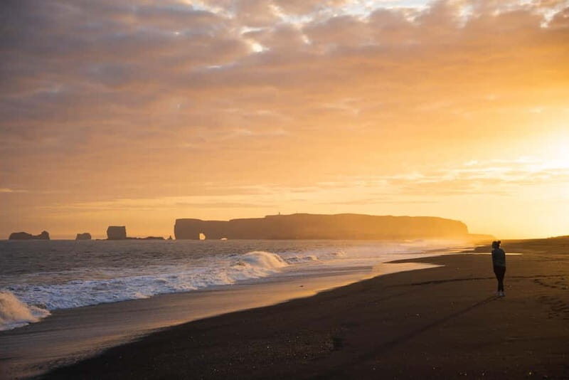 From Reykjavík: South Coast Highlights Day Tour - Vík í Mýrdal and Sólheimajökull: small town reset, then ice in view