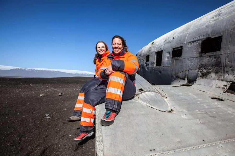 From Reykjavik: South Coast, Plane Wreck, & Beach ATV Tour - Sólheimasandur black sand and the DC3 plane wreck stop