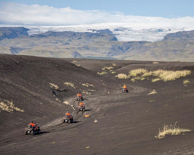 From Reykjavik: South Coast, Plane Wreck, & Beach ATV Tour - Dyrhólaey Peninsula and seeing Mýrdalsjökull from the road