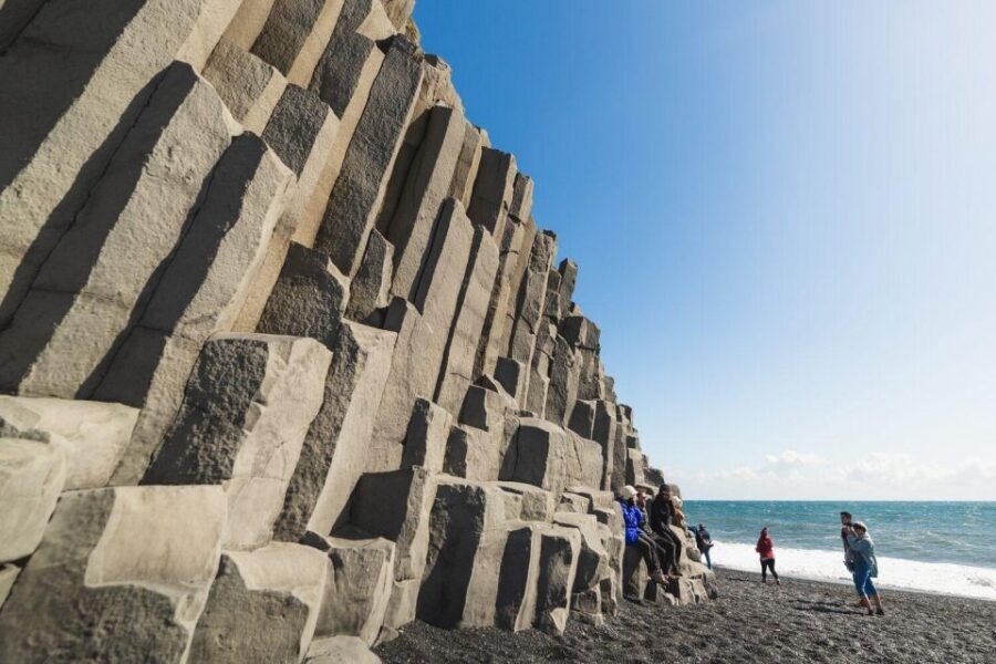 From Reykjavik: South Coast Tour & DC-3 Plane Wreck - Reynisfjara black sand beach: basalt columns, sea caves, and wave safety