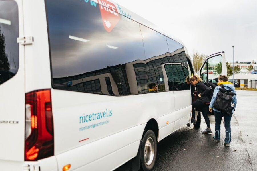 From Reykjavík: Waterfalls, Black Beach & Glacier Day Trip - Eyjafjallajökull glacier-volcano views and the drive under Mýrdalsjökull