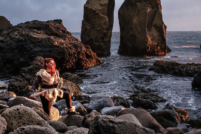 Full-Day Private Tour with Photography Secret Spots of Iceland - Stop 1: Valahnukamol cliffs and the rough-water stone beach