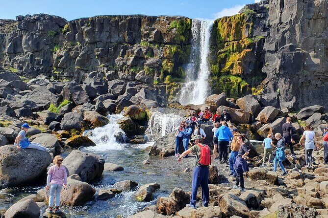 German-speaking Private Golden Circle Tour - Gullfoss: the two-stage waterfall that never needs hype