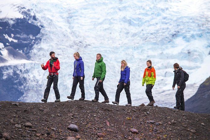 Glacier Adventure From Skaftafell - Small Group Tour - Getting suited up: the crampon and ice-axe part you should expect