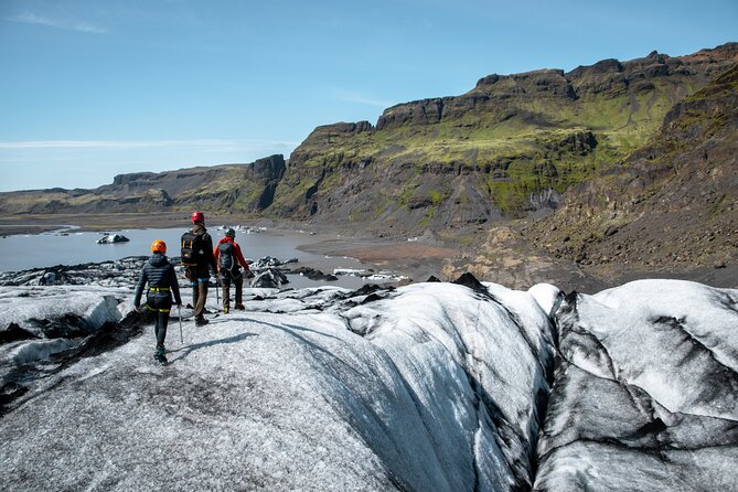 Glacier Hike at Solheimajokull in Small Group (6 pers max) - Walking the ice for about two hours: what you’ll actually do