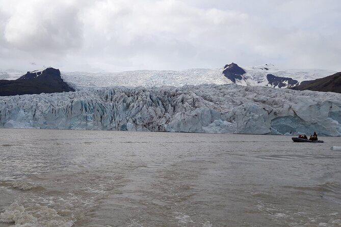 Glacier Lagoon Private Tour with Private Zodiac boat ride on the Iceberg Lagoon - Seljalandsfoss then Skógafoss: two waterfalls, two timing styles