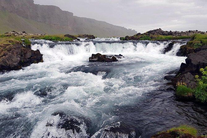 Glacier Lagoon & South Coast. Private Day Tour - Skógafoss: Stairs to the Deck, Rainbows If You’re Lucky