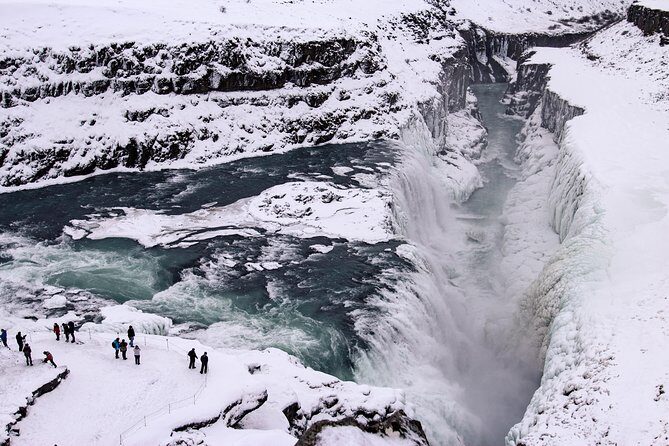 Golden Circle Day Tour in Mini Bus from Reykjavik with Fridheimar Tomato Farm - Gullfoss waterfall: why this one gets so many repeat visitors