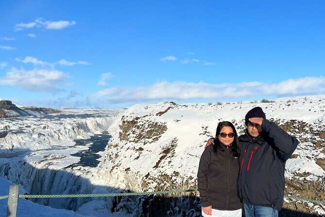 Golden Circle : Private Guided Day Tour + Blue Lagoon(Optional) - Gullfoss Falls: the waterfall with the disappearing act