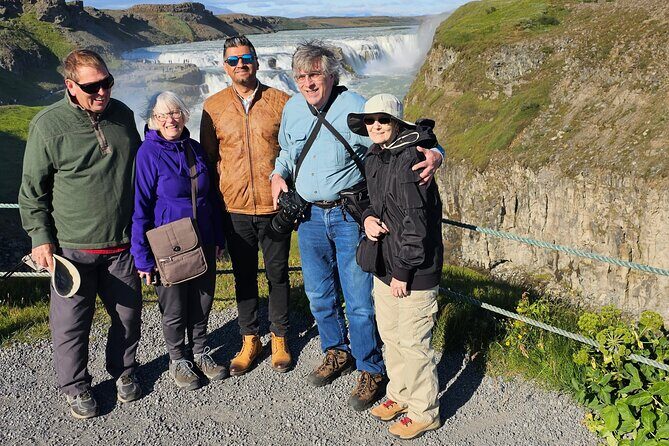 Golden Circle : Private Guided Day Tour + Blue Lagoon(Optional) - Bruarfoss Waterfall: a quieter stop with striking blue water