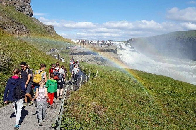 Golden Circle & South Coast. Private Day Tour - Seljalandsfoss: walk behind the waterfall, then dry off fast