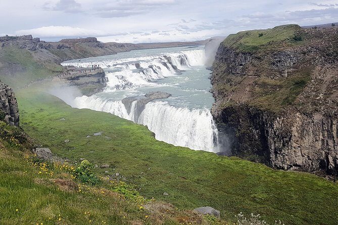 Golden Circle Tour - Gullfoss Waterfall: Two Drops, Mist, and Quick Timing That Works