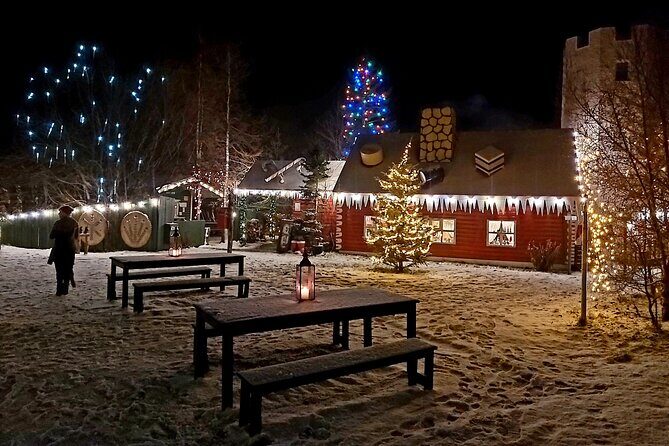 Half-Day Combo Tour to Goðafoss, Laufas and The Christmas House - The Christmas House and Christmas Garden: Fairy Tale, Troll Lore, and a Quick Shop Stop