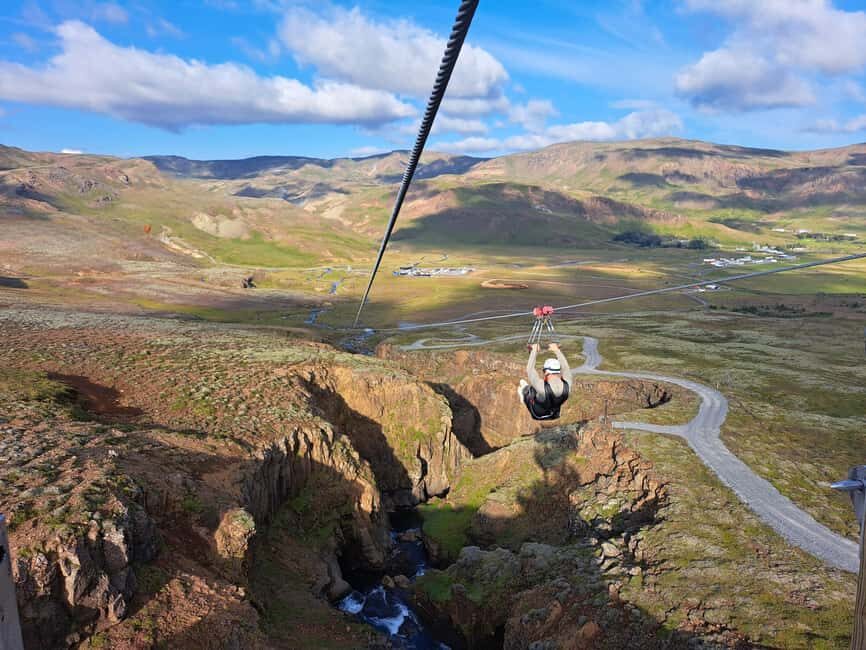 Hveragerdi: Mega Zipline Experience - The short hike to the Black Canyon viewpoint (and why it’s worth it)