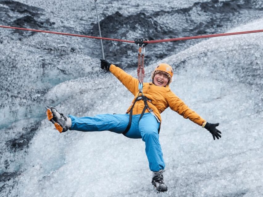 Iceland: Glacier Zip Line Tour with Hike or Ice Cave Visit - Guides, safety, and the small-group edge