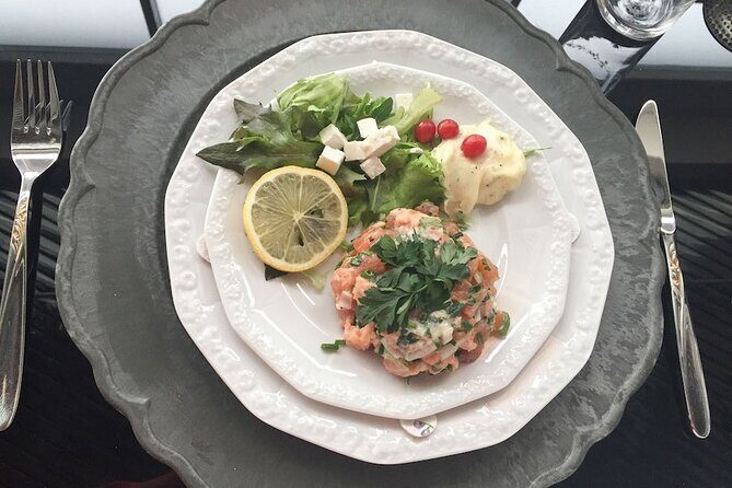 Icelandic Cooking Class in Downtown Reykjavik with Musical Hosts - What You’ll Eat: Lamb, Atlantic Salmon, Potatoes, and Fresh Greens