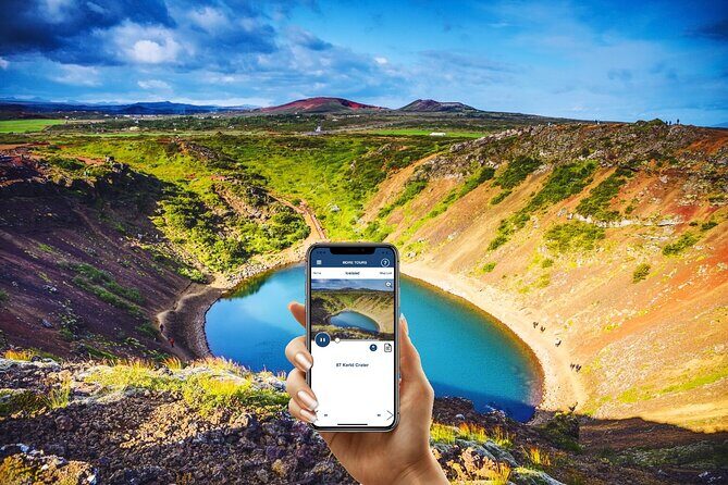 Iceland's Golden Circle Self-Guided Audio Driving Tour - Skálholt, Sólheimar, and Kerið: religion, community, and crater photography