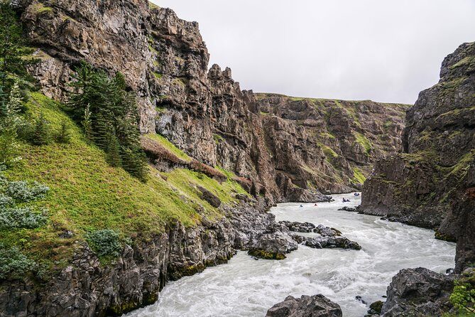 Iceland’s Top Grade 4 Rafting – Drysuit, Canyon & Adrenaline - Rapids and canyon scenery: what you’re actually signing up for