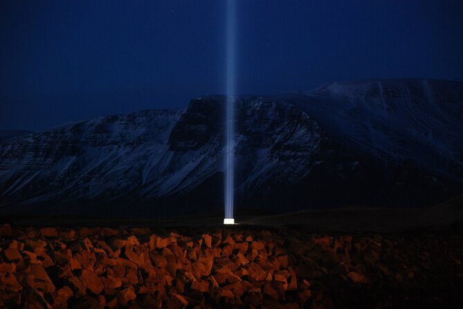 Imagine Peace Tower Tour on Viðey island | John Lennon tribute - Imagine Peace Tower viewing: what the guide focuses on