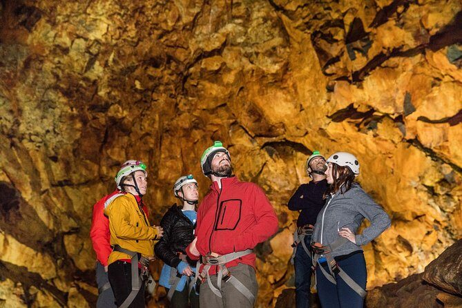 Inside the Volcano: Small-Group Tour and Lava Field Hike - The Open Cable Elevator Descent (120 m Down)