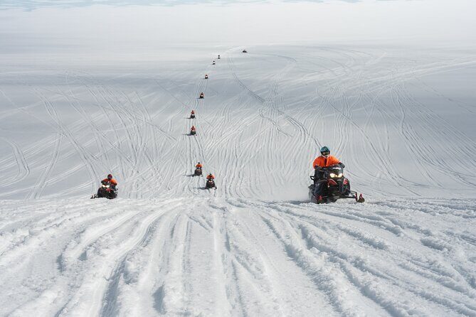 Into the Glacier Combo: Snowmobiling + Langjökull Ice Cave - From Húsafell to Klaki Base Camp: How the Day Flows