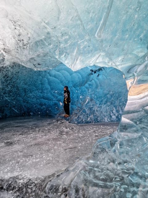 Jökulsárlón: Blue Ice Cave Tour and Glacier Walk - The included safety gear that makes a real difference