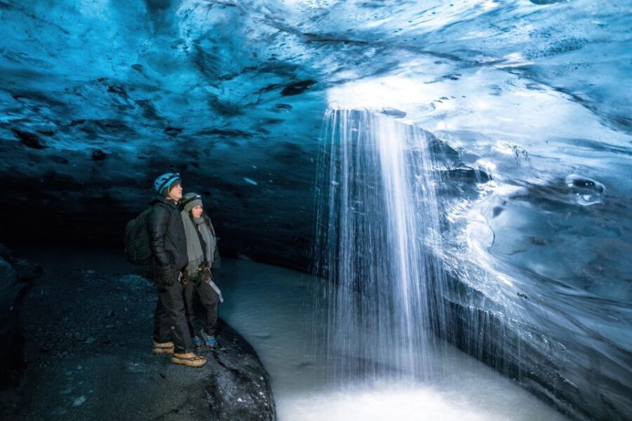 Jökulsárlón: Glacier Hike, Ice Cave, and Photoshoot Package - Glacier hiking with crampons: crystal formations and a gradual climb